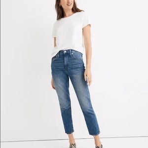 Madewell The High Rise Slim Crop Boyjean